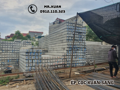 ÉP CỌC BÊ TÔNG TẠI HUYỆN CAO LỘC