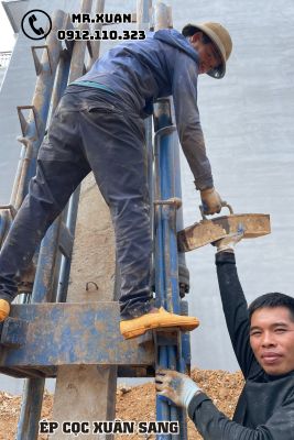 ÉP CỌC BÊ TÔNG TẠI HUYỆN ĐÌNH LẬP