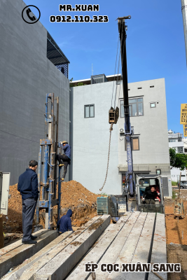 ÉP CỌC BÊ TÔNG TẠI HUYỆN LỘC BÌNH