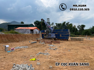 ÉP CỌC BÊ TÔNG TẠI THÀNH PHỐ LẠNG SƠN