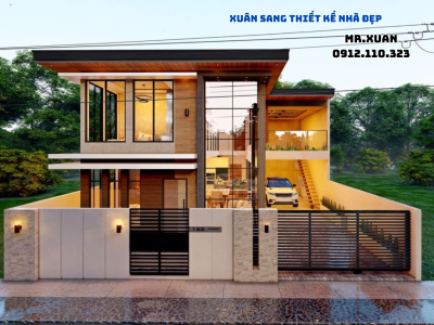 THIẾT KẾ MẪU NHÀ 2 TẦNG ĐẸP, LỊCH SỰ