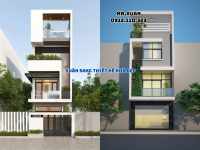 THIẾT KẾ MẪU NHÀ 3 TẦNG