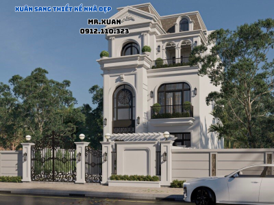 THIẾT KẾ MẪU NHÀ BIỆT THỰ 