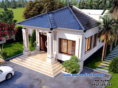 THIẾT KẾ MẪU NHÀ MÁI THÁI 3