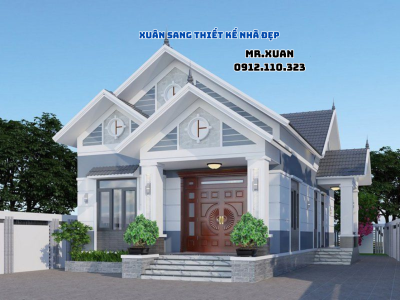 THIẾT KẾ MẪU NHÀ MÁI THÁI