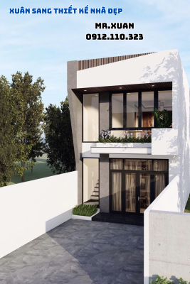 THIẾT KẾ NHÀ 2 TẦNG HIỆN ĐẠI