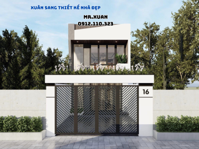 THIẾT KẾ NHÀ 2 TẦNG VỚI PHONG CÁCH SANG CHẢNH