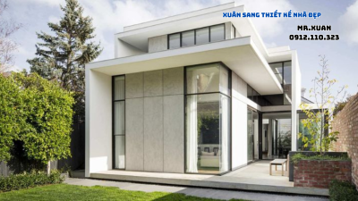 THIẾT KẾ NHÀ CẤP 4 VỚI KHUNG CẢNH HIỆN ĐẠI