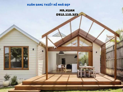 THIẾT KẾ NHÀ CẤP 4 VỚI KHUNG CẢNH THƯ GIÃN