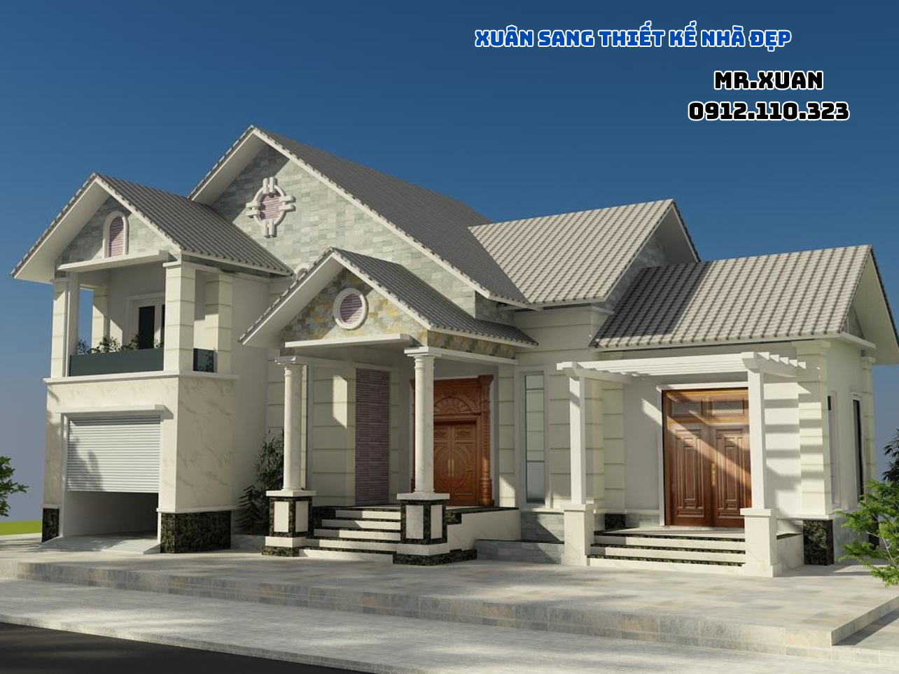 THIẾT KẾ NHÀ MÁI THÁI 10