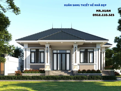 THIẾT KẾ NHÀ MÁI NHẬT ĐƠN GIẢN