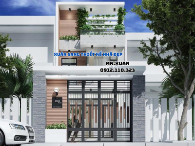 THIẾT KẾ NHÀ ỐNG HIỆN ĐẠI