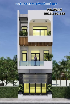 THIẾT KẾ NHÀ ỐNG MẶT PHỐ