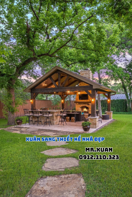 Thiết kế mẫu nhà sân vườn đầy vẻ đẹp của thiên nhiên