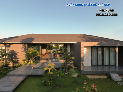 Thiết kế nhà sân vườn
