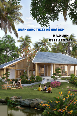 Thiết kế nhà sân vườn vintage