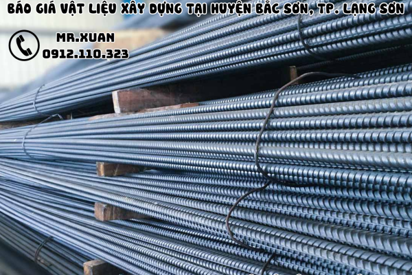 BÁO GIÁ VẬT LIỆU XÂY DỰNG TẠI HUYỆN BẮC SƠN, THÀNH PHỐ LẠNG SƠN