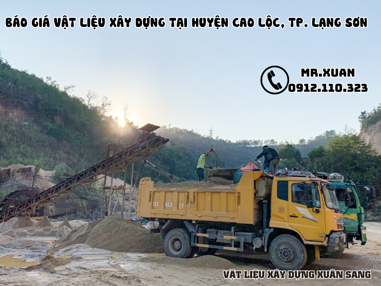 BÁO GIÁ VẬT LIỆU XÂY DỰNG TẠI HUYỆN CAO LỘC, THÀNH PHỐ LẠNG SƠN