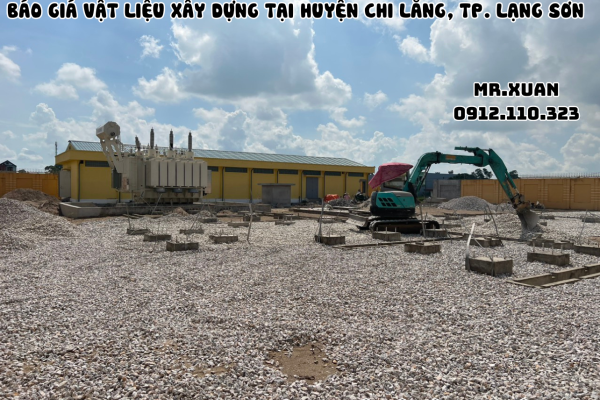 BÁO GIÁ VẬT LIỆU XÂY DỰNG TẠI HUYỆN CHI LĂNG, THÀNH PHỐ LẠNG SƠN