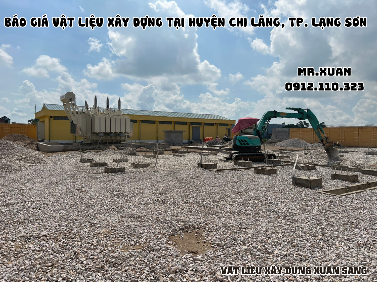BÁO GIÁ VẬT LIỆU XÂY DỰNG TẠI HUYỆN CHI LĂNG, THÀNH PHỐ LẠNG SƠN