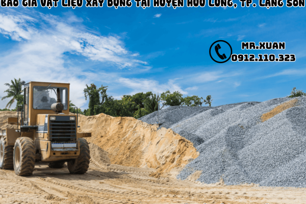 BÁO GIÁ VẬT LIỆU XÂY DỰNG TẠI HUYỆN HỮU LŨNG, THÀNH PHỐ LẠNG SƠN