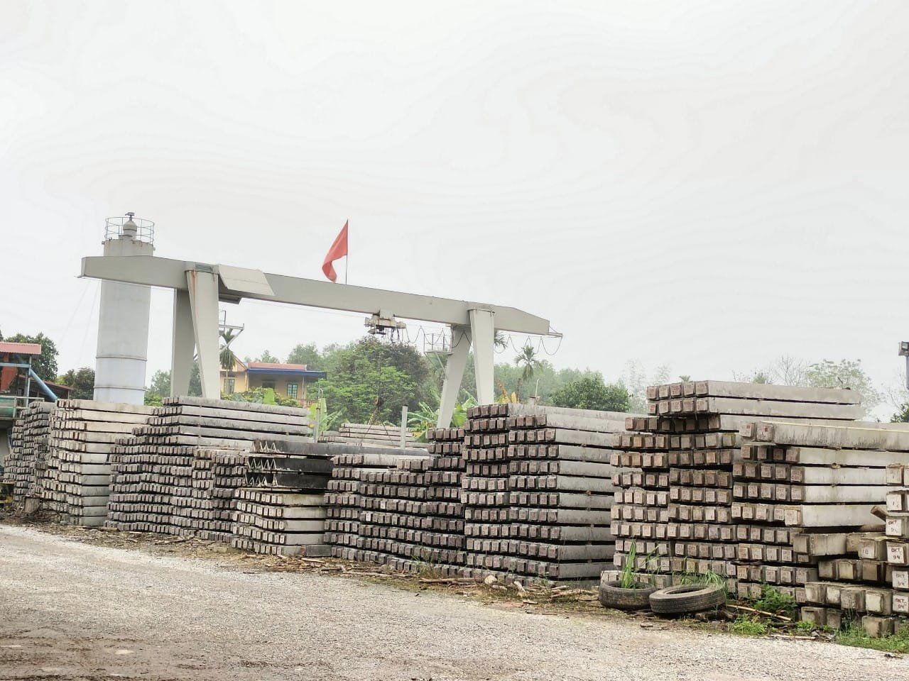 ÉP CỌC BÊ TÔNG 250x250 TẠI HUYỆN LỘC BÌNH, THÀNH PHỐ LẠNG SƠN