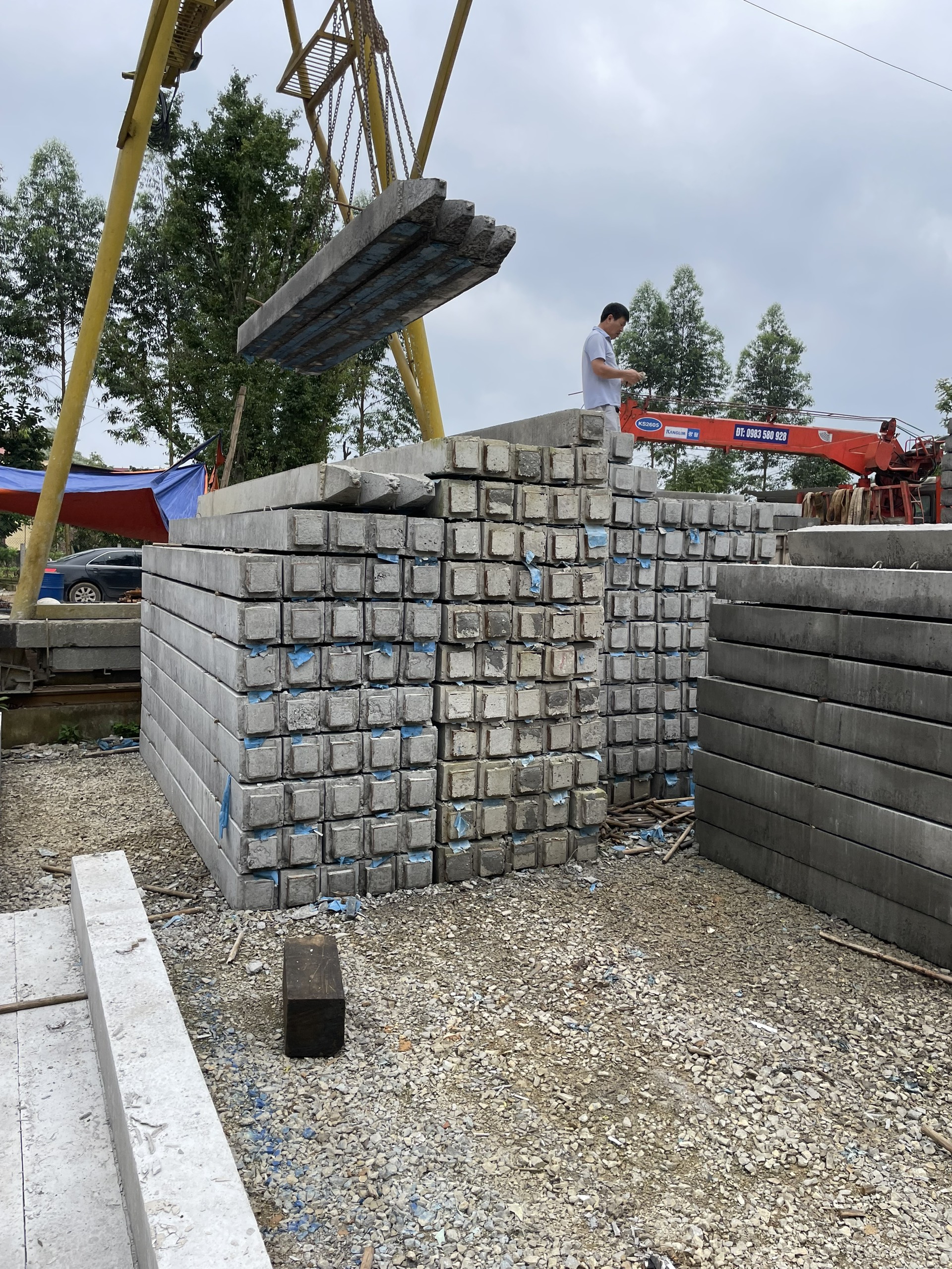 XƯỞNG SẢN XUẤT CỌC BÊ TÔNG TẠI HUYỆN CAO LỘC, THÀNH PHỐ LẠNG SƠN